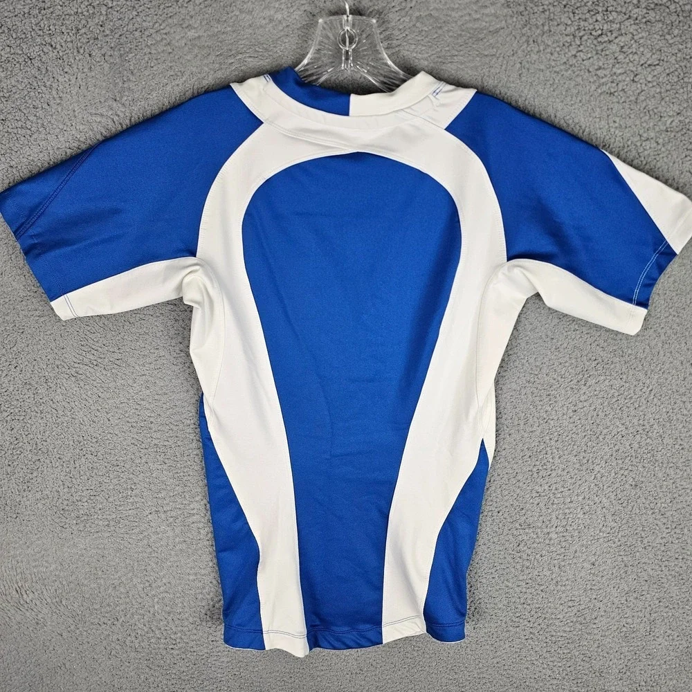 Nike Rugby Jersey Women's Small Fitted Stretch Short‎ Sleeve Pullover 329301-460
